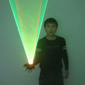 Guanti Vortice Laser Verde Rosso Auto Rotante Vortice Laser Guanto Palmo Giroscopio - Foto 1 di 15