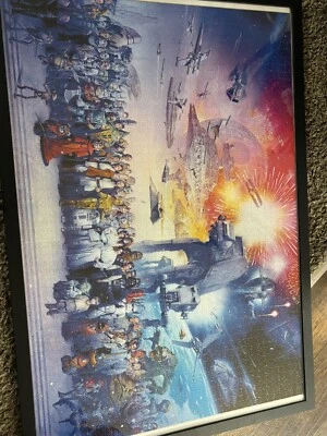 Star Wars Framed Jigsaw Puzzles - Image 1 of 2