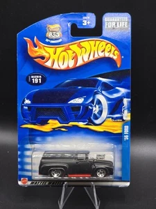 Ford Hot Wheels Collector #191 '56 2002 negro con ruedas cromadas de 5 radios - Imagen 1 de 2