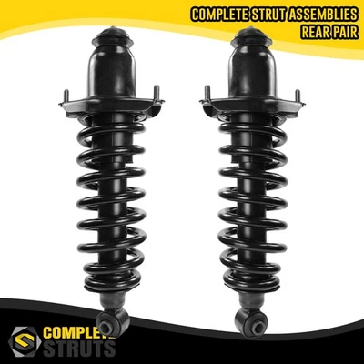 Rear Pair Complete Strut & Coil Spring Assemblies for 2004-2006 Pontiac Vibe AWD - Image 1 of 4