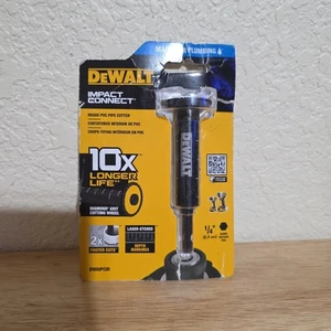 Dewalt Impact Connect Inside PVC Pipe Cutter DWAIPCIR Plumbing 1/4" 6/4 mm - Picture 1 of 4