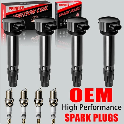 4X Bobina de encendido marca OEM para Dodge Caliber Jeep Compass C1587 UF557 4606824AB Foto 1 de 4