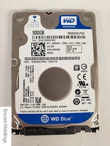 Dell (Western Digital WD5000LPVX-75V0TT0) Hard Drive - 500 GB - 5400 RPM KRH94 - Afbeelding 1 van 1