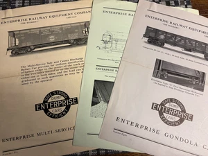 Enterprise Railway Equipment Co. Ballast Cars, Gondolas, Hoppers - Bild 1 von 10
