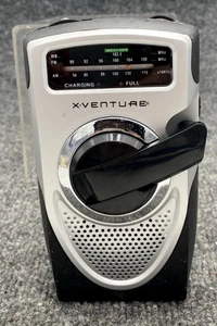 X-Venture Emergency Radio AM/FM NOAA Weather Band Hand Crank Dynamo - Picture 1 of 15