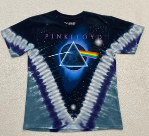 pink floyd t-shirt liquid blue tie dye Herren Small Dark Side Of Moon B4 - Bild 1 von 5
