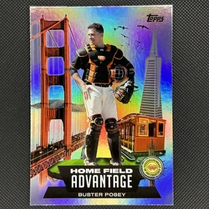 2022 Topps #HA-9 BUSTER POSEY Home Field Advantage SF GIANTS - Picture 1 of 2