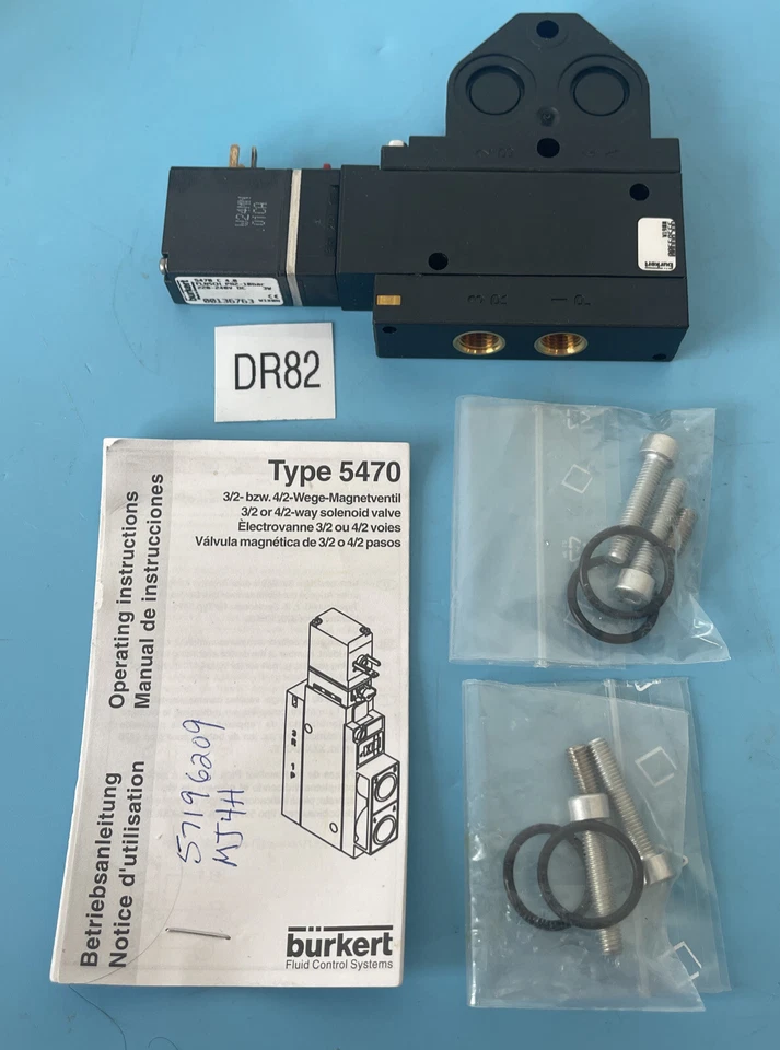 全新 无盒 - Burkert 5740 型 3/2 路气动阀 || 保修 & 快速发货 — 第 1/4 张图片