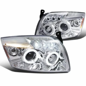 Fits 07-12 Dodge Caliber LED Halo Projector Headlights Signal Lamps Left+Right - Bild 1 von 3