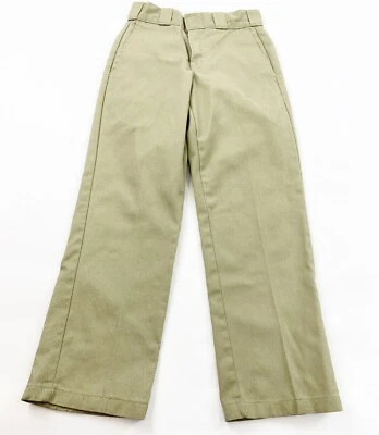 Vintage Dickies Chino Pants Youth Medium Khaki See Measurements  - Image 1 of 4