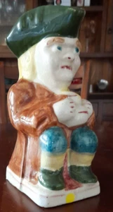TOBY JUG..ANTIQUE STAFFORDSHIRE POTTERY..Early 1800's..25cms - Picture 1 of 9