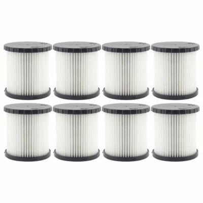 8 Pack Cartridge HEPA Filters DCV5801H for DeWalt DCV580 & DCV581H Wet Dry Vacs - Image 1 of 4