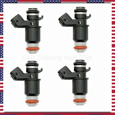 4Pcs Fuel Injectors For Suzuki GSXR1000 GSXR1000Z 15710-10G00 15710-14G00 - Image 1 of 4