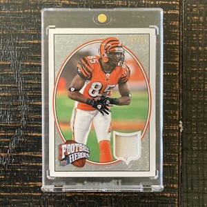 2008 Upper Deck Football Heroes Game Used Jerseys #23 Chad Johnson /25