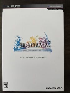 Final Fantasy X  X-2 HD Remaster Collector's Edition PS3 Amazing Condition!