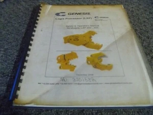 Genesis LXP200 LXP300 LXP400 LXP500 Logix Processor Safety & Operator Manual - Picture 1 of 1