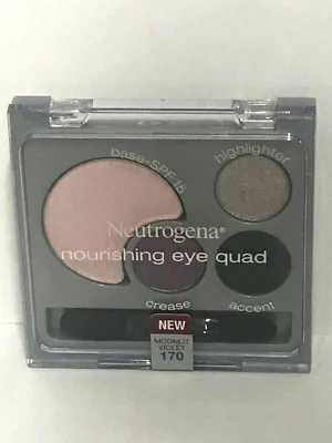 Neutrogena Nourishing Eye Quad Eye Shadow, #170 Moonlit Violet, Net Wt. 0.14 oz - Image 1 of 4