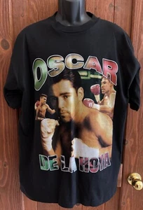 Oscar De La Hoya Herren T-Shirt WBC Weltergewicht Boxen Champion schwarz Gr. XL - Bild 1 von 6