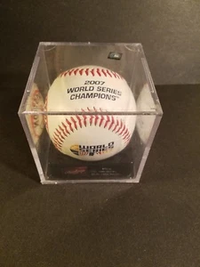 2007 WORLD SERIES CHAMPIONS   - SOUVENIR BASEBALL-BOSTON RED SOX - Picture 1 of 5