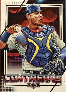 Willson Contreras 2020 Topps Fire #10 Chicago Cubs