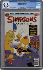 Simpsons Comics 1B Newsstand Variant CGC 9.6 1993 3799487018