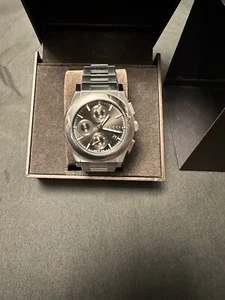 @RAR@ GUCCI Pantheon YA115205 Automatik Chronograph Grau Herrenuhr + FULLSET @ - Bild 1 von 13