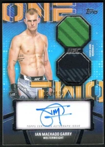 Ian Machado Garry “1-2” Combo Auto Relic /199 2024 Topps Knockout UFC #OTC-IGY - Picture 1 of 2