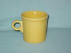 Vintage Homer Laughlin Fiesta Sunshine Yellow With Ring Handle Mug