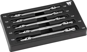 Welzh Werkzeug 5-Piece Flexi Head T-Star Torx Key Spanner Wrench Set T15-T60 - Picture 1 of 3