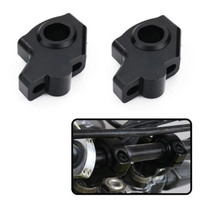 Aluminum Offset Handlebar Risers Clamp Fit For BMW R1200R F800ST F650GS - Image 1 of 4