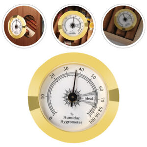 -Hygrometer für Humidor, kleines analoges Hygrometer, mechanisches