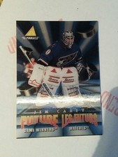 1995-96 Pinnacle McDonald's #McD-40 Jim Carey Washington Capitals Hockey Card