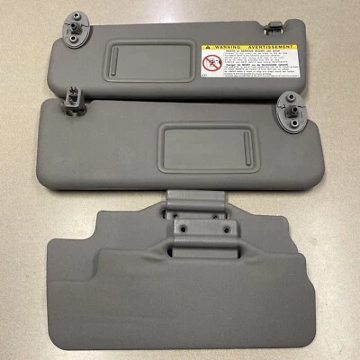 Toyota 4runner 2003-2009 parasoles parasoles grises conjunto clips OEM Foto 1 de 4