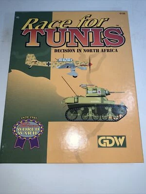 Race For Tunis Decision In North Africa Game Designers Workshop 0125 SIN PERFORAR Foto 1 de 4