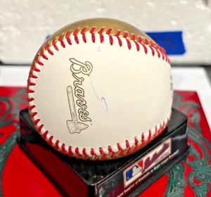 2021 Rawlings Official GOLD MLB World Series Astros vs Braves Dueling Baseball** - Picture 1 of 7