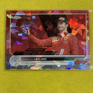 CHARLES LECLERC 2022 TOPPS CHROME F1 #182 RED SAPPHIRE #3/5 Color Match - Bild 1 von 3