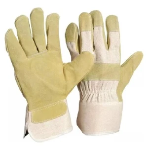 88 PBWA Schweins Spaltlederhandschuhe Arbeitshandschuhe Lederhandschuhe braun - Bild 1 von 1