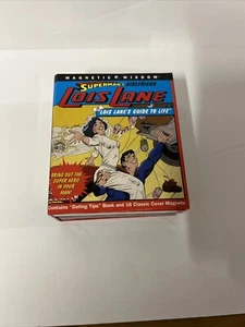 NEW Superman Lois Lane’s Guide To Life Book & 16 Magnet Collection DC Comics - Picture 1 of 2