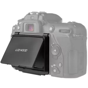 LCD Screen Protector Pop-up Sun Shade Hood Cover for Nikon D7500 DSLR Camera - Picture 1 of 6
