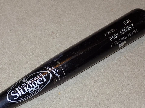 Gaby Sanchez H&B Game Used Bat Pittsburgh Pirates MLB Japan Cover