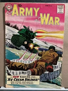 OUR ARMY AT WAR #85 DC 1959 1ST ICE CREAM SOLDIER 3RD SGT ROCK - Picture 1 of 13