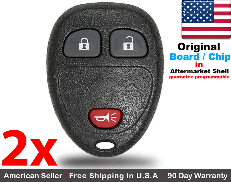 2x Llavero remoto de entrada sin llave de repuesto OEM para Cadillac Chevrolet GMC Buick Foto 1 de 1