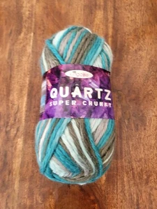 King Cole Quartz Super Chunky Acrylic Wool Knitting opal Yarn Wool 100g - Picture 1 of 2
