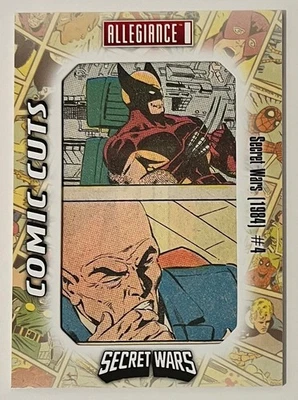 MARVEL COMIC CUT - 2023 - ALLEGIANCE SECRET WARS - CC-SW4-1 - 43/60 - SW #4 - Image 1 of 4