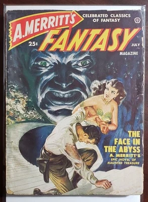A Merritt's Fantasy Magazine Pulp July 1950 Eric North - Image 1 of 4