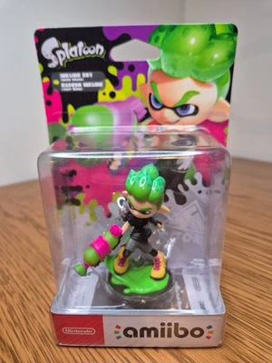 Splatoon Amiibo Green Inkling Boy Splatoon Collection 2017 (Nintendo 3DS,Switch) - Image 1 of 4