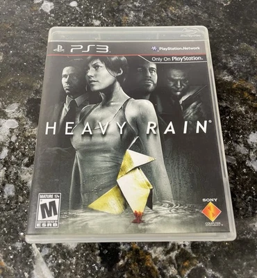 Heavy Rain (Sony PlayStation 3, 2010) PS3 COMPLETE CIB TESTED NICE!! - Image 1 of 4