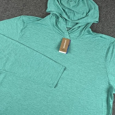 Sudadera con capucha Patagonia Capilene Cool Daily Sun para hombre 2XL verde berilo claro UPF 50 Foto 1 de 4
