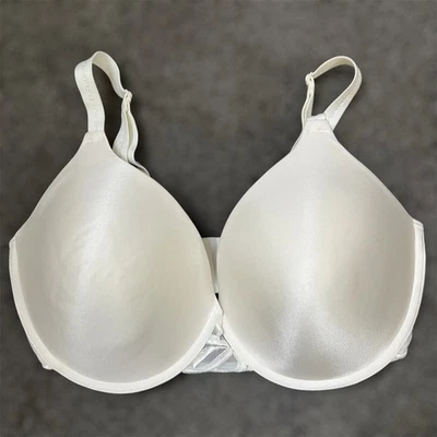 Sujetador push up Lilyette 38DD marfil con aros acolchado encaje 871 íntimo ajustable Foto 1 de 4