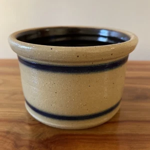 Connor Prairie Pottery Small Salt Glaze Bowl 1996 Farmhouse Country Colonial - Picture 1 of 6